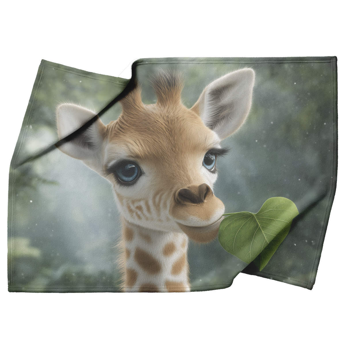Baby_Giraffe_Sharing_Heart_Shaped_Leaf_L_H_Blanket_Top_Bottom_Folds_Mockup.png_15350771