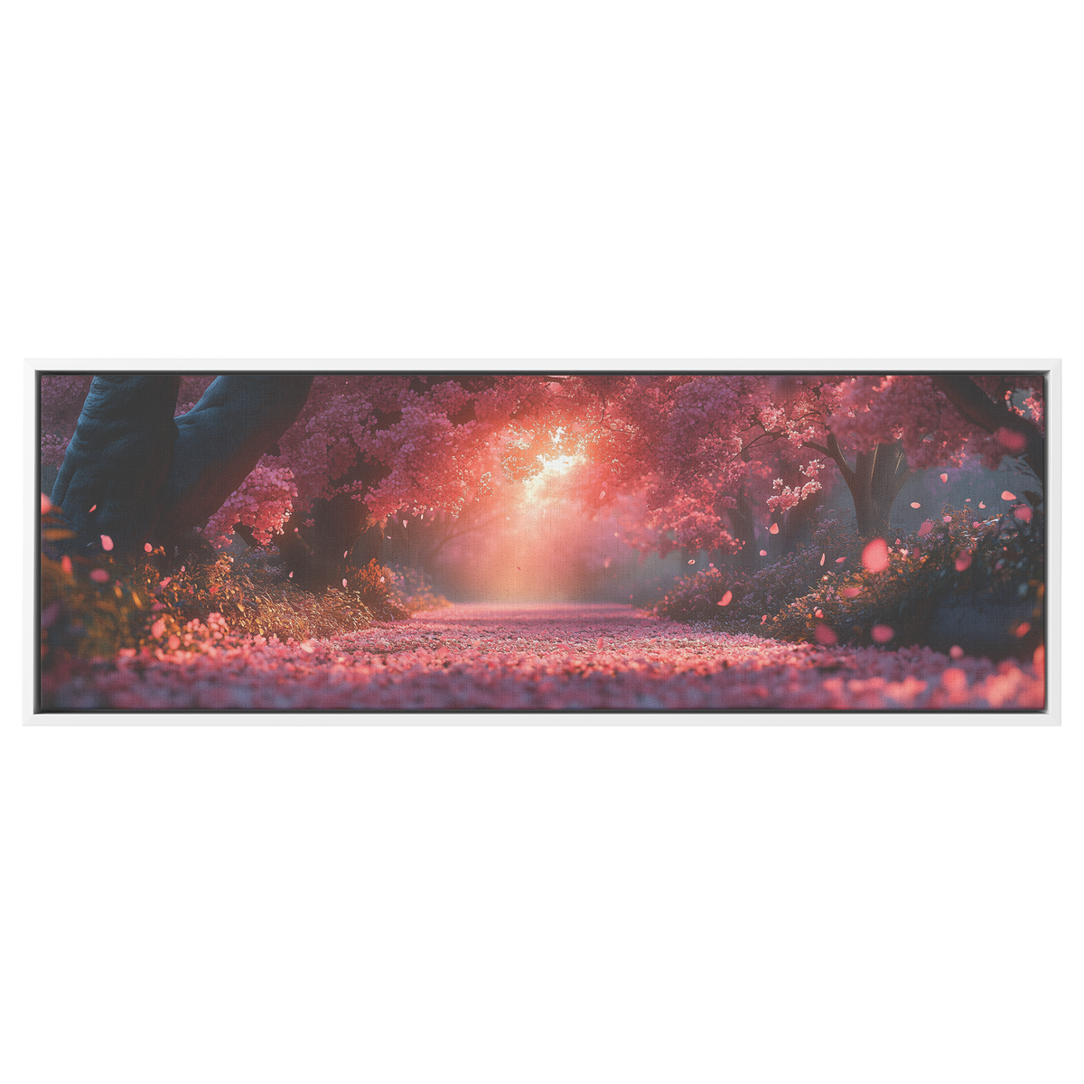 Colorful_Spring_Forest_Cherry_Blossoms_V_White_Framed_Canvas_H_Panoramic_Main_Mockup.png