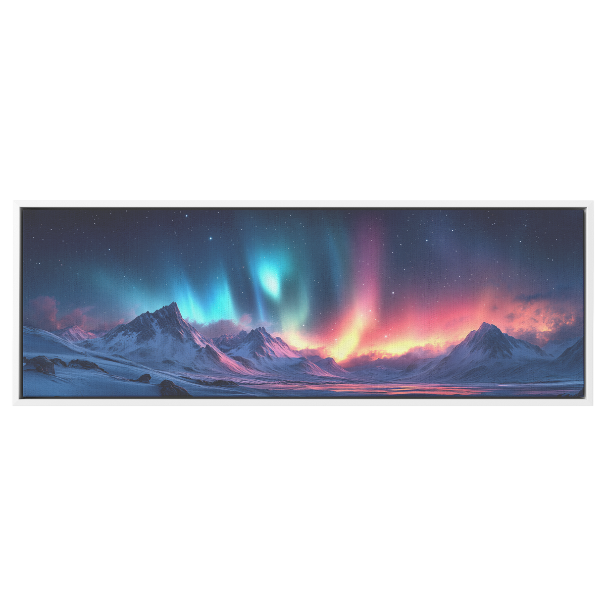 Dynamic_Northern_Lights_Over_Sharp_Mount_White_Framed_Canvas_H_Panoramic_Main_Mockup.png