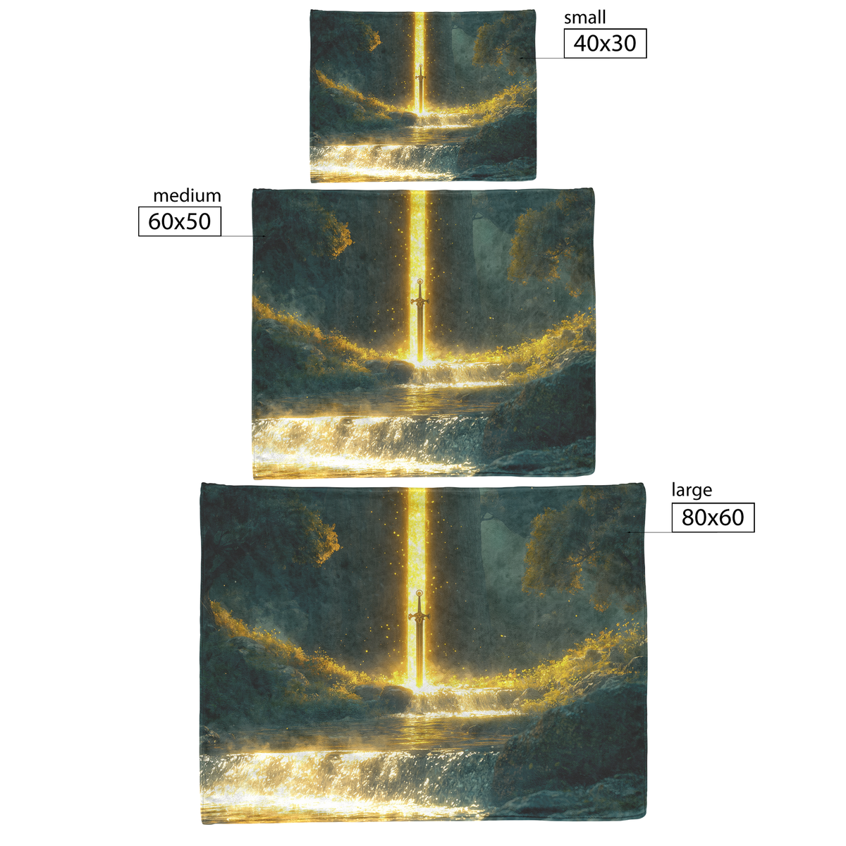 Glowing_Legendary_Sword_Surrounded_by_Sh_H_Blanket_Size_Options_Mockup.png