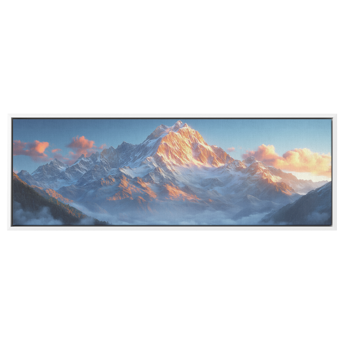 Serene_Snow_Covered_Mountains_Clear_Blue_White_Framed_Canvas_H_Panoramic_Main_Mockup.png