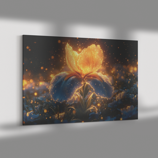 Single_Glowing_Iris_Standing_Out_in_Mist_H_Rectangle_Dramatic_Shadow_Mockup.png