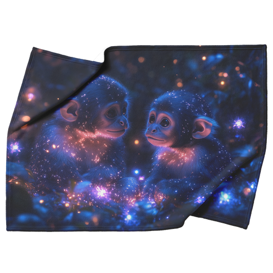 Two_Capuchin_Monkeys_Sitting_in_a_Glowin_H_Blanket_Top_Bottom_Folds_Mockup.png