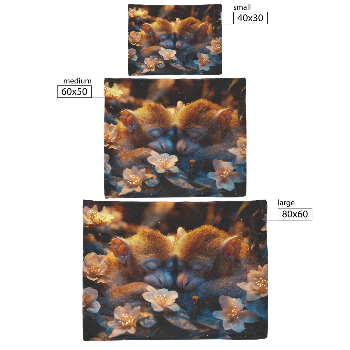 Two_Proboscis_Monkeys_Resting_on_Glowing_H_Blanket_Size_Options_Mockup.png