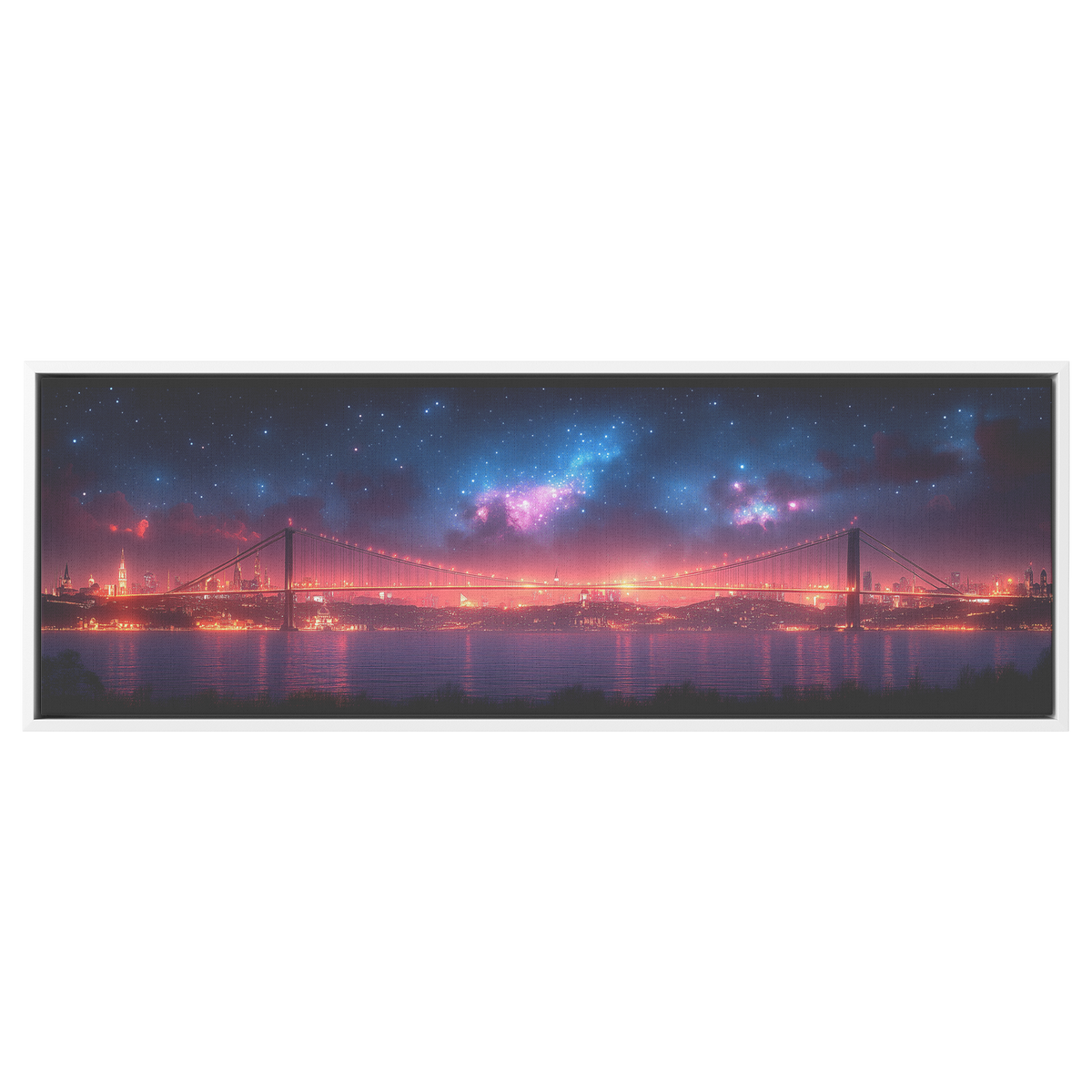 Vibrant_Nighttime_Skyline_of_Istanbul_Bo_White_Framed_Canvas_H_Panoramic_Main_Mockup.png