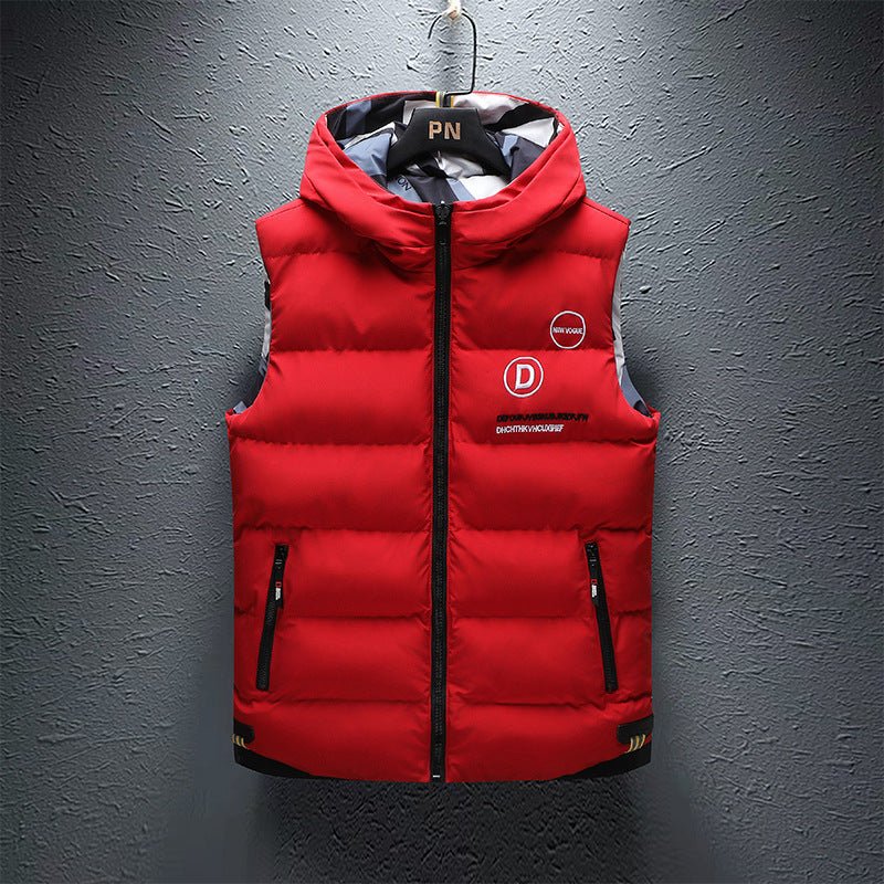 Aesthetic Men's Down Vest - AWAKENING AESTHETICS