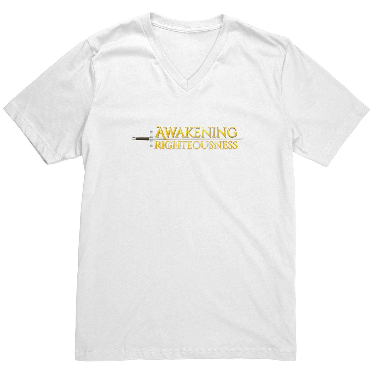 Canvas Men's V Neck T-Shirt