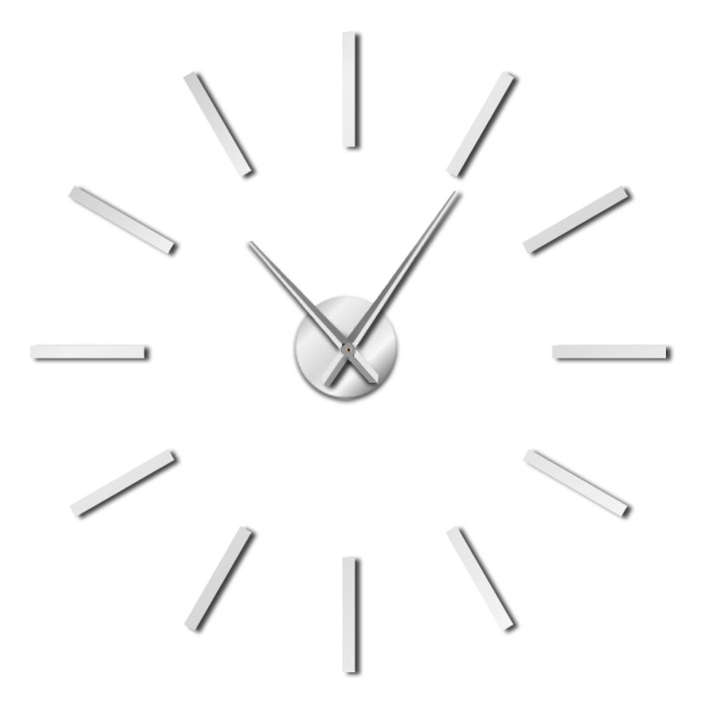 Unique Minimalistic DIY Art Home Office Wall Clock - AWAKENING AESTHETICS
