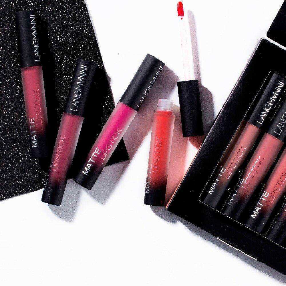 Long Lasting Waterproof Matte Velvet Lipstick Set