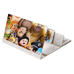 3D HD Screen Magnifier Portable Wood Holder Stand For Mobile Phone