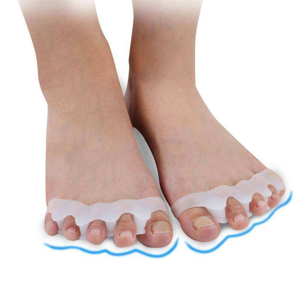 1 Pair Silicone Foot Care Gel Bunion Toe Separators