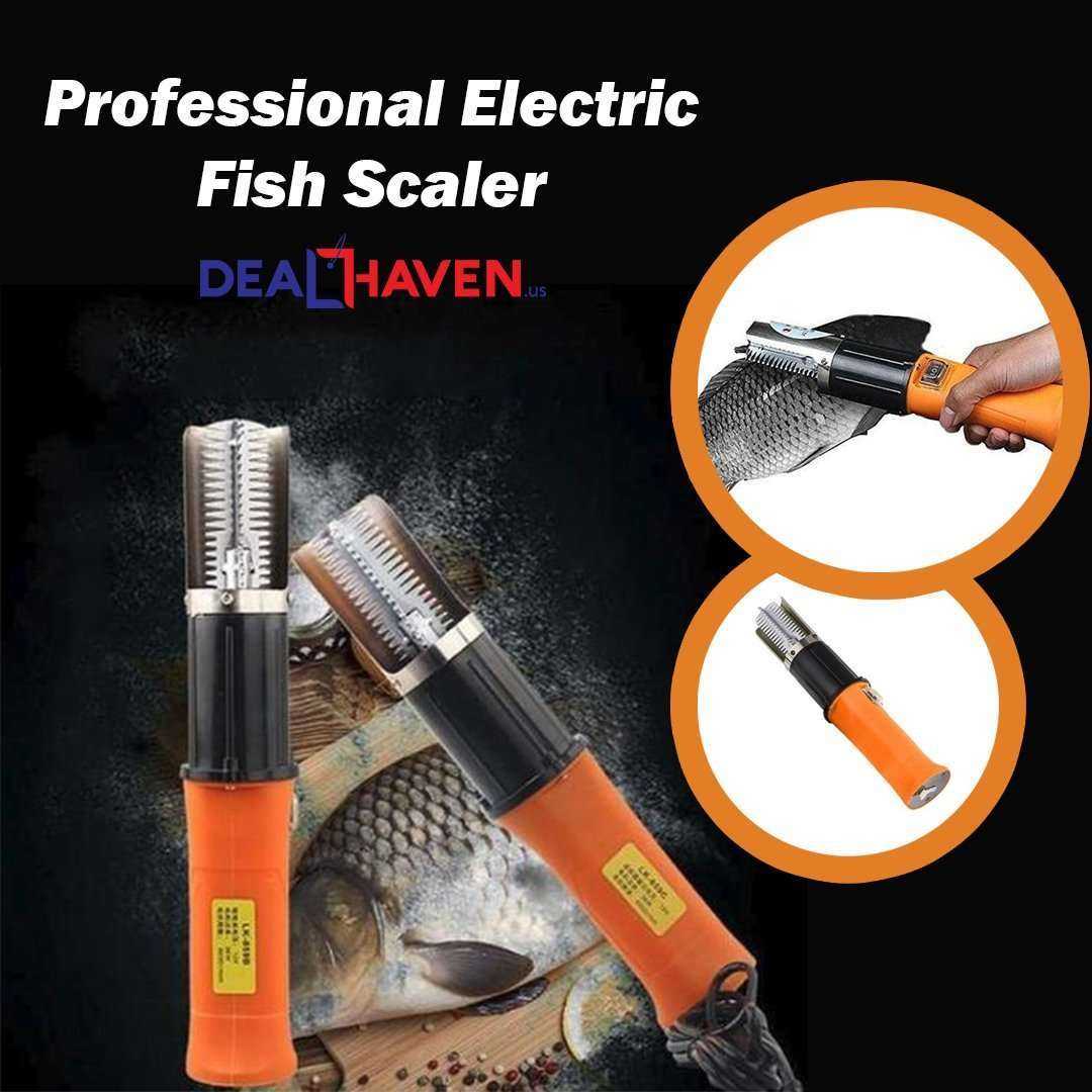 New Professional Electric Fish Scaler