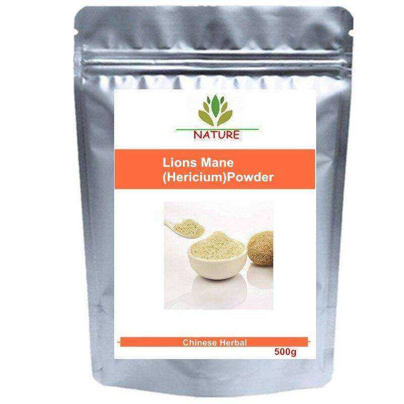 Organic Lions Mane Mushroom Powder - Hericium Erinaceus Brain & Memory Tonic