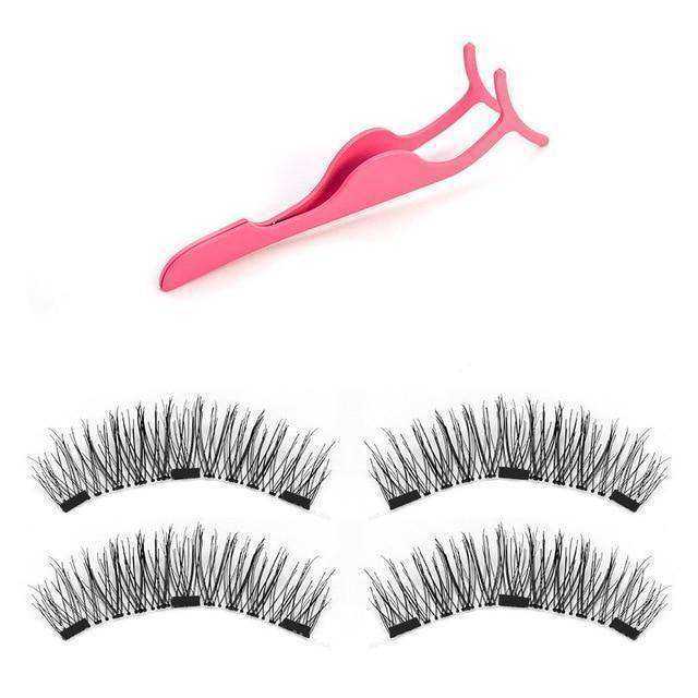 Natural Ultra Thin Reusable Magnetic Eyelashes Extension