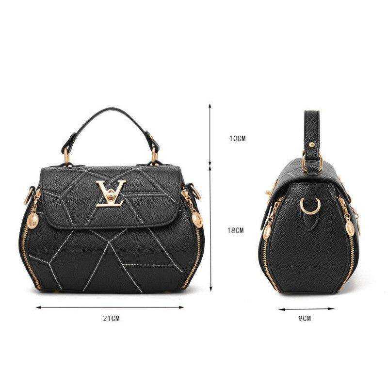 Aesthetic V Brand Luxury Clutch Designer Leather Womens Bag Purse