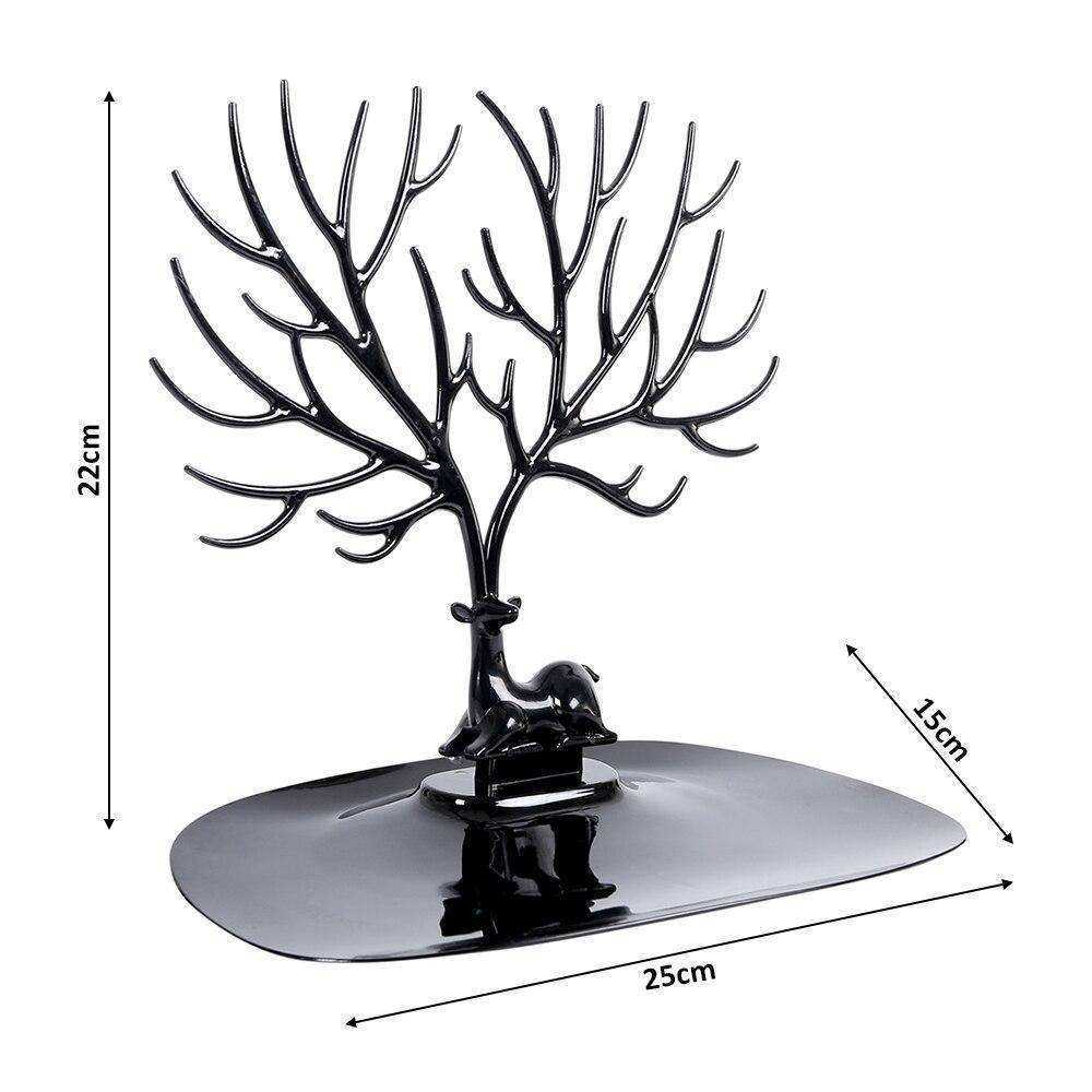 Deer Jewelry Stand Display Storage Racks Tree Earring Holder