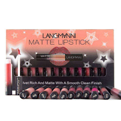 Long Lasting Waterproof Matte Velvet Lipstick Set