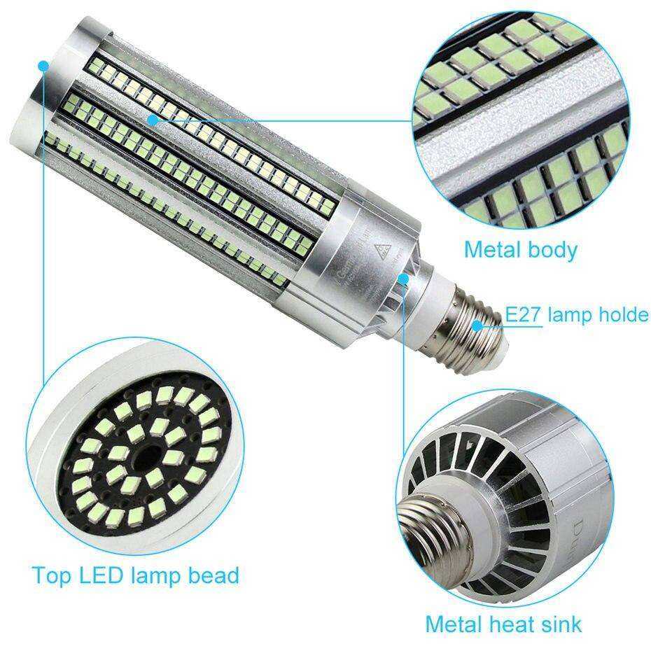 New 60W UV Sterilization Germicidal Lamp Ultraviolet LED Light Bulb