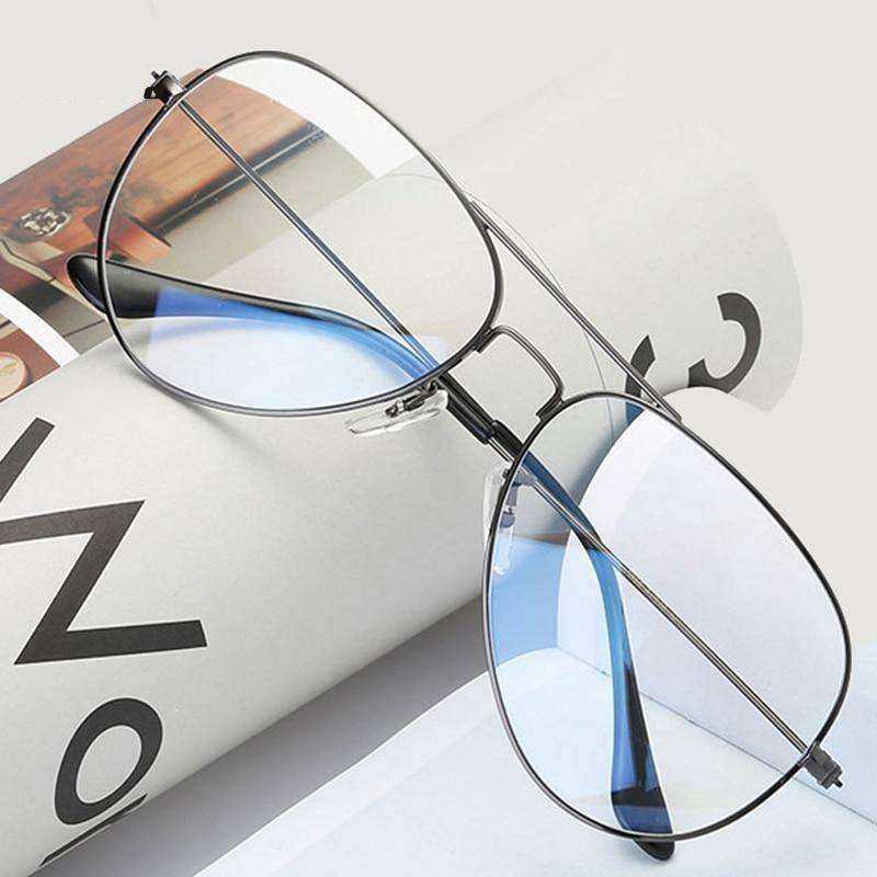 Aesthetic Aviator Blue Light Protecting Computer Glasses