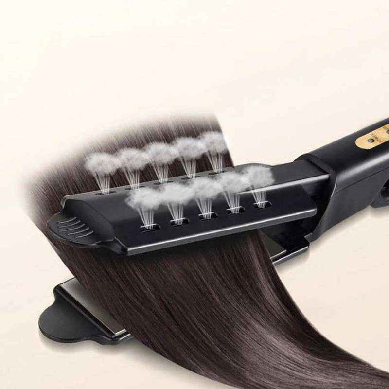 110-240V Professional Ceramic Hair Straightening Iron Temperature Control