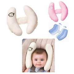 Soft Adjustable Baby Head Neck Cushion Pad Car Seat Pillow