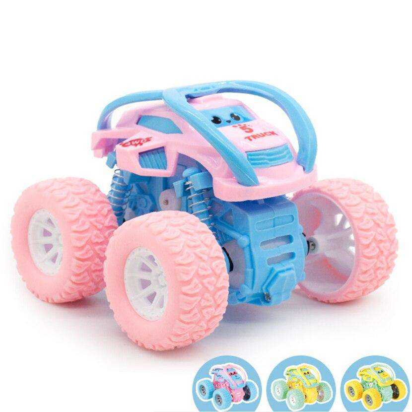 New One-key Automatic Transform Robot Funny Diecasts Plastic Model Car Kid Toys