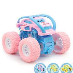 New One-key Automatic Transform Robot Funny Diecasts Plastic Model Car Kid Toys