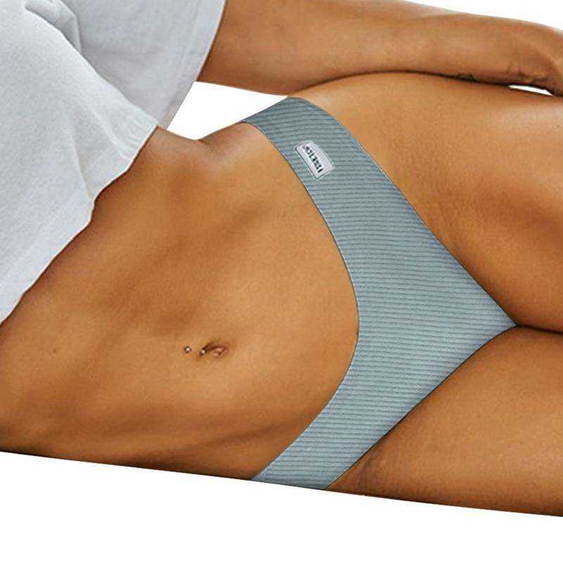 2021 Comfortable Low Waist Sports Panties Seamless Briefs Underwear For Women - AWAKENING AESTHETICS