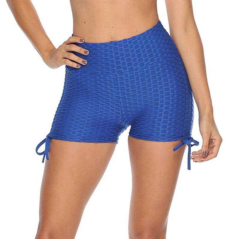 2021 Women Breathable Gym Jogging Yoga Sports Fitness Solid Color Thin Skinny Shorts Leggings - AWAKENING AESTHETICS