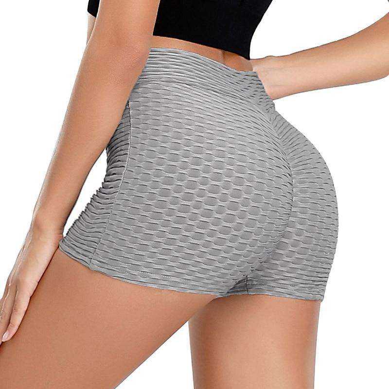 2021 Women Breathable Gym Jogging Yoga Sports Fitness Solid Color Thin Skinny Shorts Leggings - AWAKENING AESTHETICS
