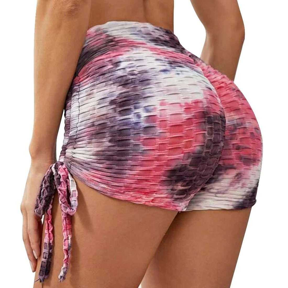 2021 Women Breathable Gym Jogging Yoga Sports Fitness Solid Color Thin Skinny Shorts Leggings - AWAKENING AESTHETICS
