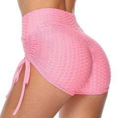 2021 Women Breathable Gym Jogging Yoga Sports Fitness Solid Color Thin Skinny Shorts Leggings - AWAKENING AESTHETICS