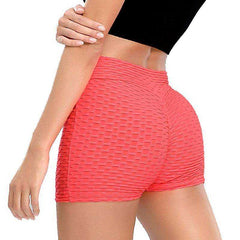 2021 Women Breathable Gym Jogging Yoga Sports Fitness Solid Color Thin Skinny Shorts Leggings - AWAKENING AESTHETICS