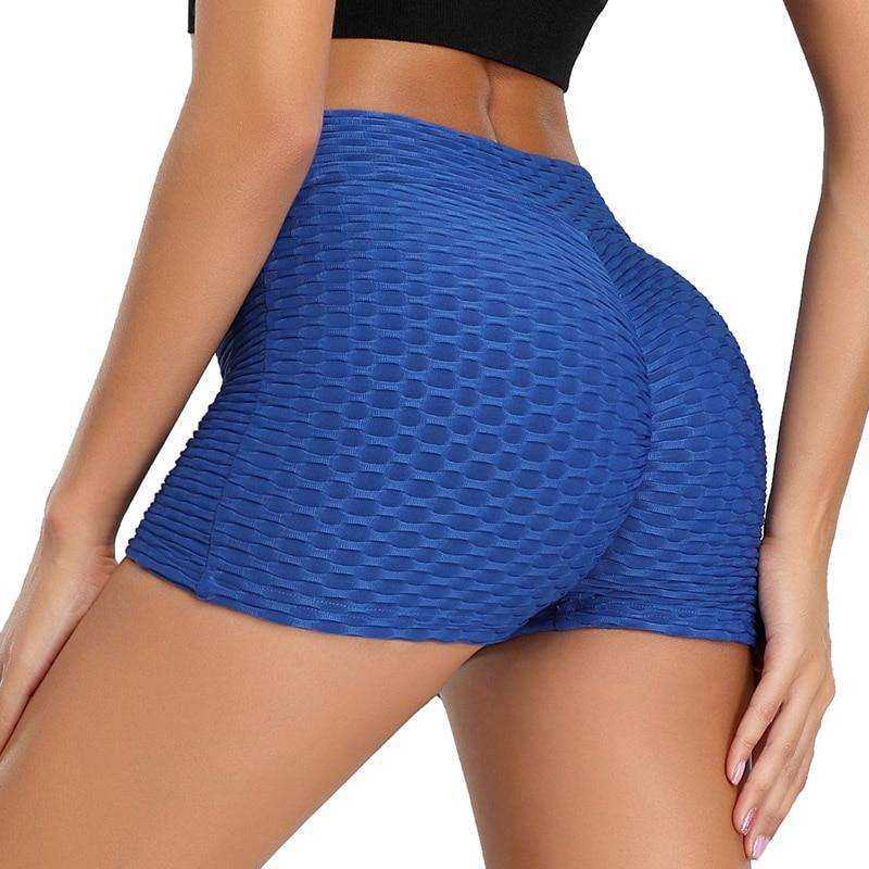 2021 Women Breathable Gym Jogging Yoga Sports Fitness Solid Color Thin Skinny Shorts Leggings - AWAKENING AESTHETICS