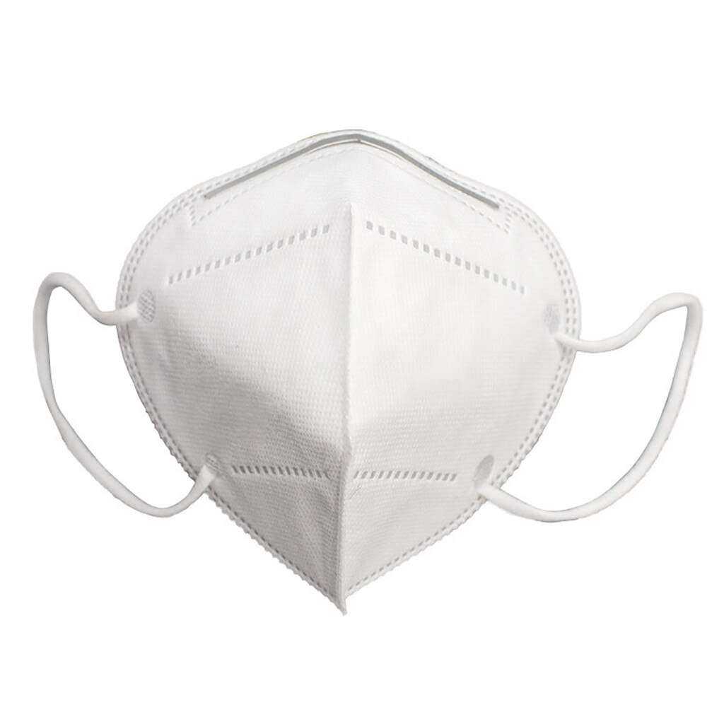 50PC White Anti-Dust Mask For Adult Protection 5-Layer Filter Mouth Mask