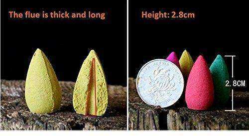 50PCS Mixed Backflow Natural Incense Cone