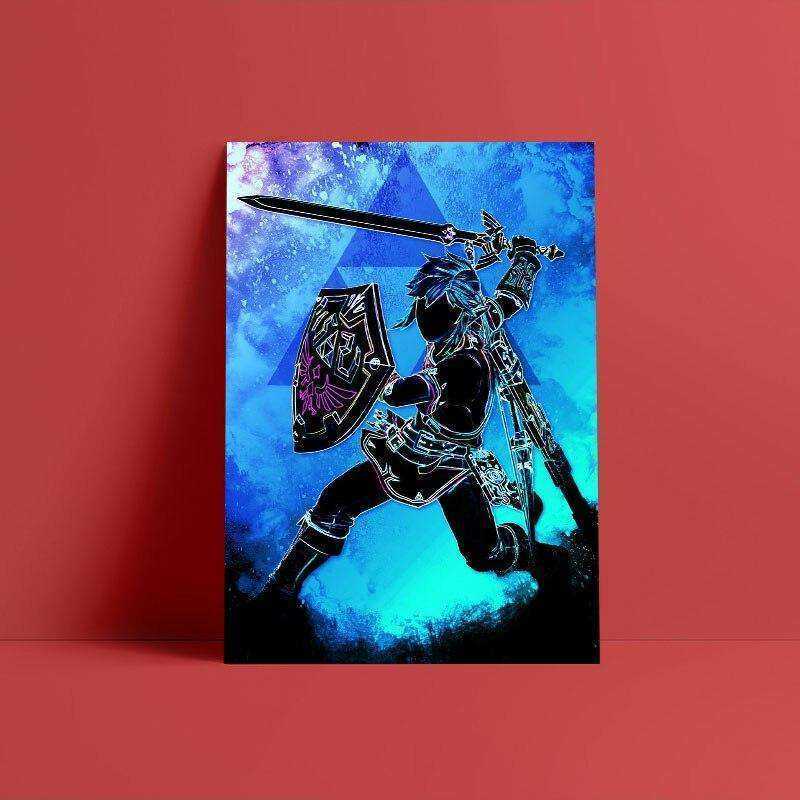 Breath Of The Wild Zelda Poster Canvas Wall Art Decoration