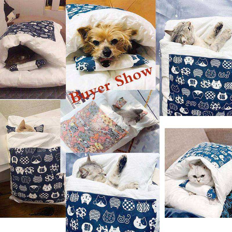 Removable Pet Bed Sleeping Bag