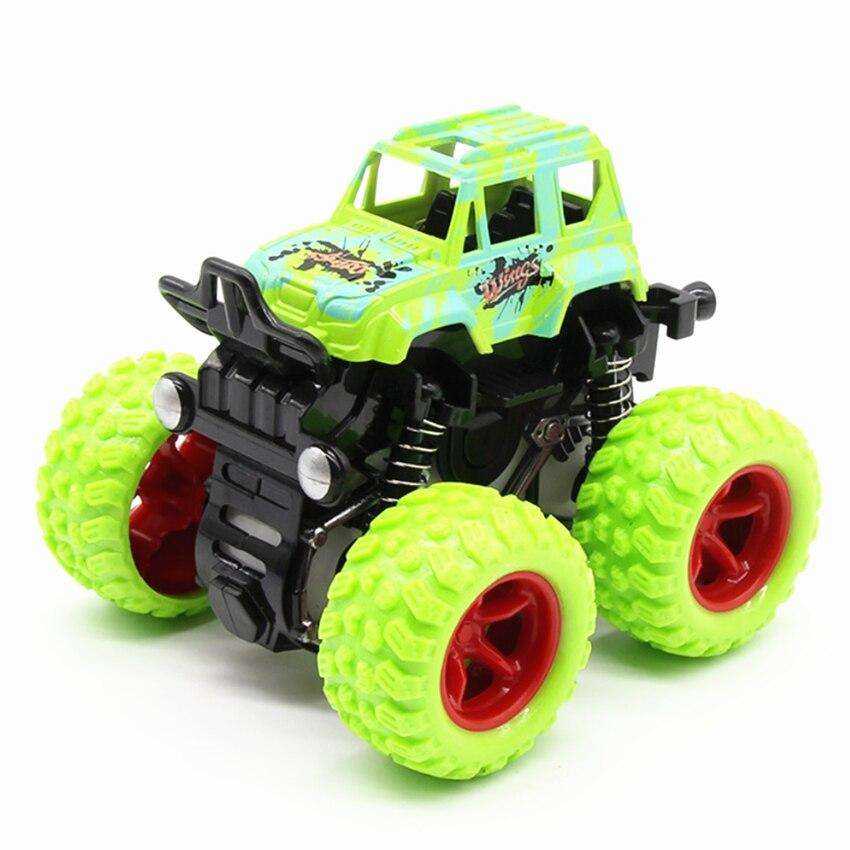 New One-key Automatic Transform Robot Funny Diecasts Plastic Model Car Kid Toys
