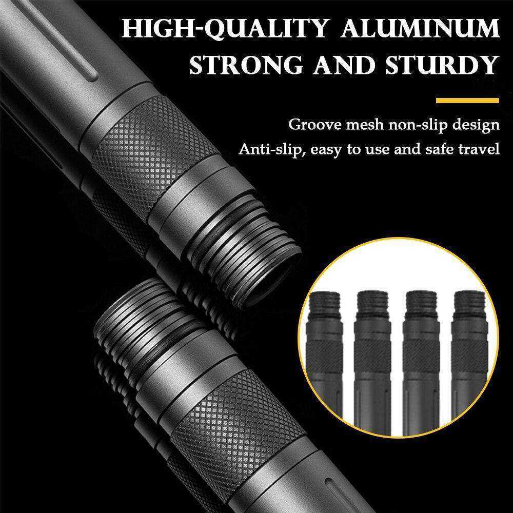 Multi-Functional  Aluminum Alloy Tactical Stick Trekking Pole