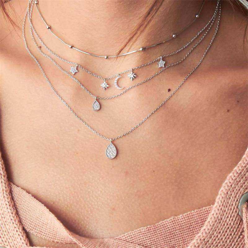Women Charm Conch Seashell Collar Choker Beach Boho Summer Necklaces