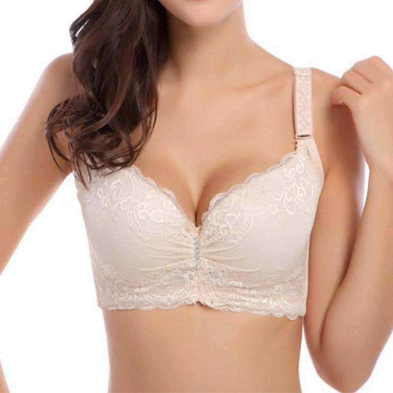 Women Big Large Size Push Up Bras Bralette Lace Intimates Sexy Lingerie Undrwear