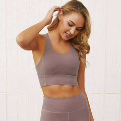 Seamless Sports Set Push Up Sleeveless Tank Tops and Leggings Set