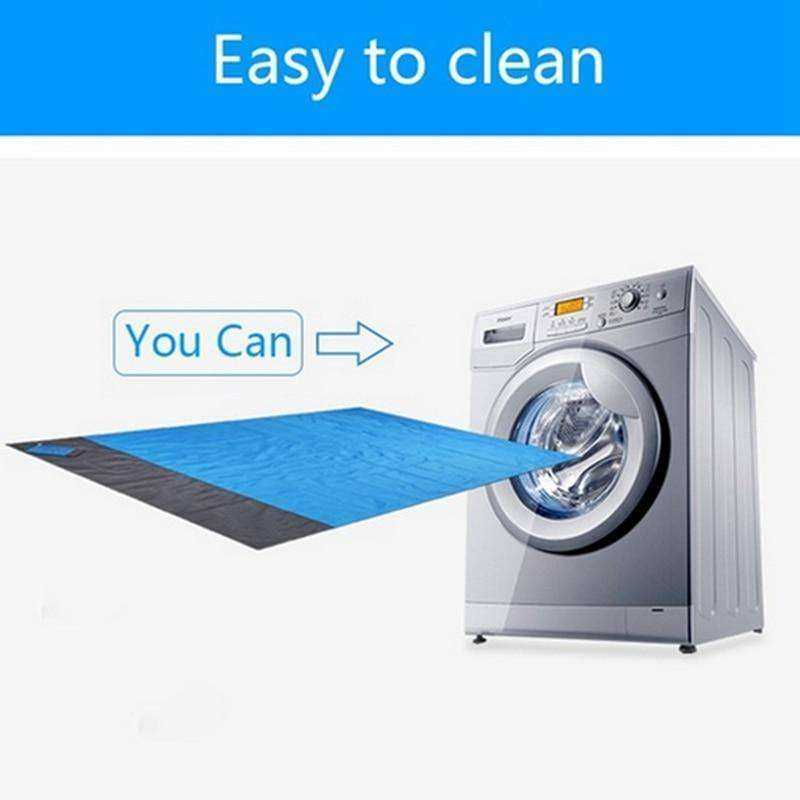 2x2.1m Waterproof Beach Blanket Folding Outdoor Picnic Mat