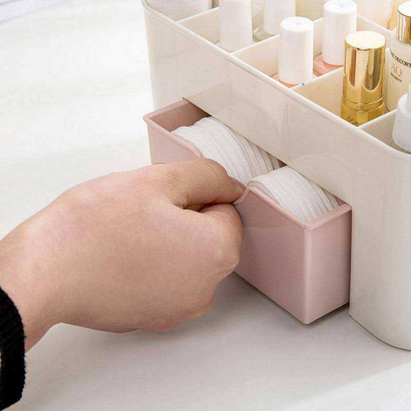 Plastic Makeup Organizer Cosmetic Storage Box