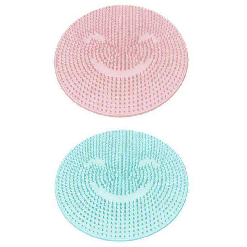 Silicone Bath Brush Massager Anti-Skid Pad Bath Mats