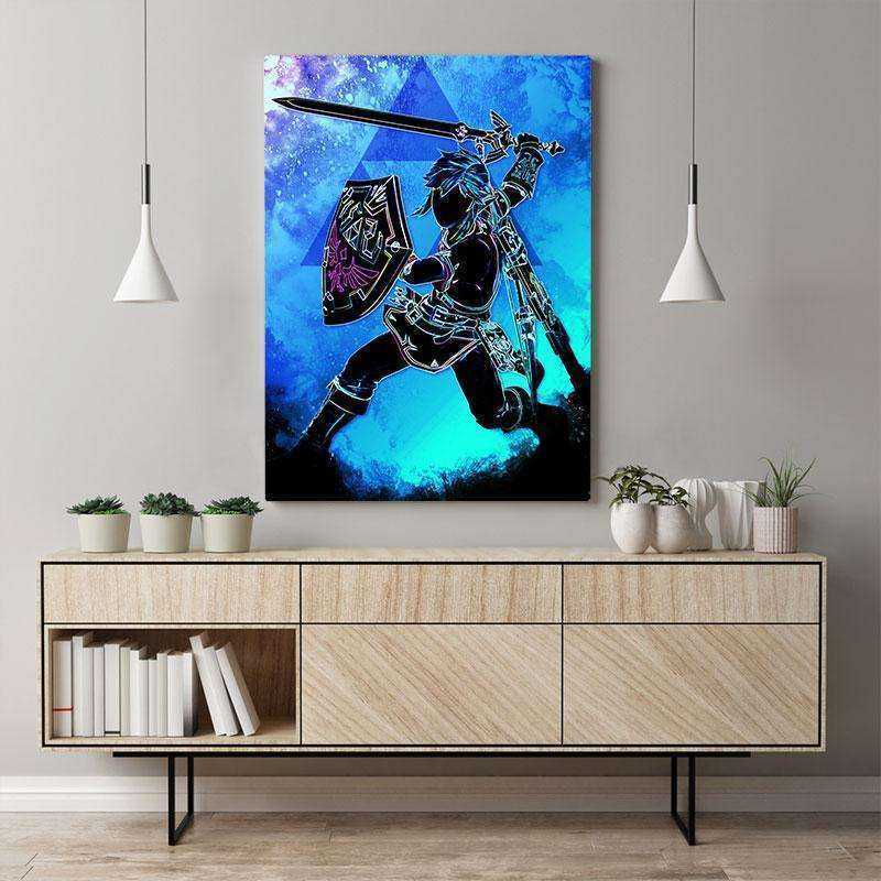 Breath Of The Wild Zelda Poster Canvas Wall Art Decoration