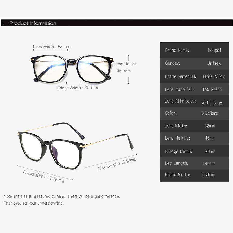 Aesthetic Anti Blue Light Led Reading Glasses