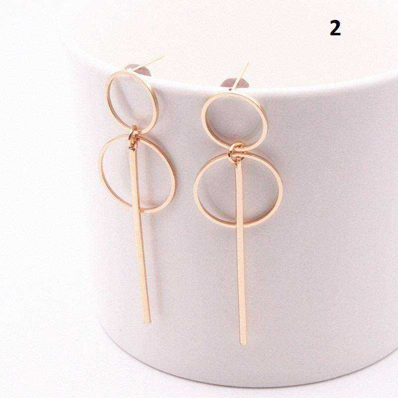 Women Trendy European Design Fashion Drop Earrings