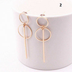 Women Trendy European Design Fashion Drop Earrings